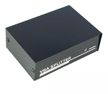 SPLITTER VGA 1x2 ALTA RESOL 250MHZ MT-2502 S/FUENT